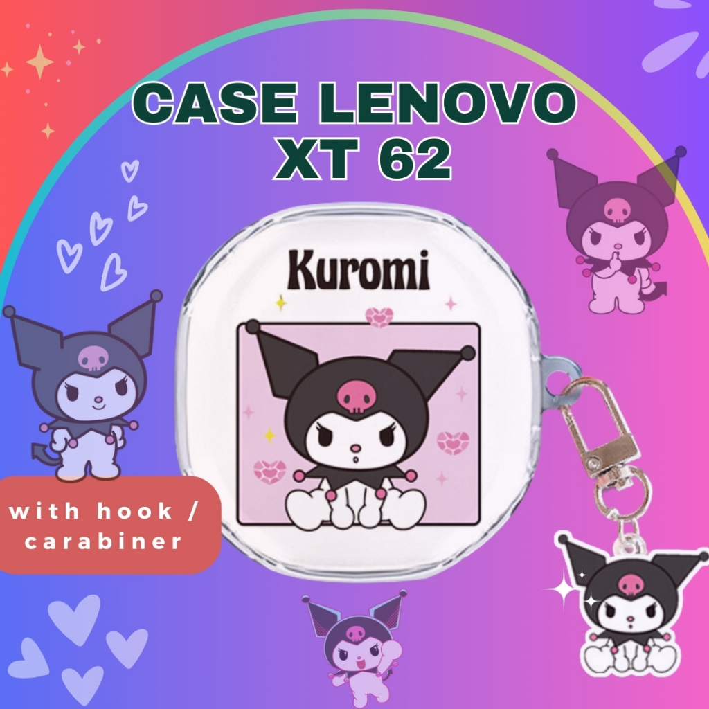 Case Thinkplus XT62 Transparan Soft Cover Transparant Gambar Kartun