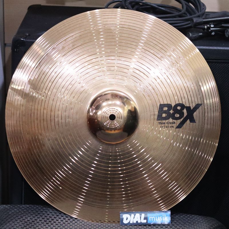 Sabian B8X Thin Crash 17" - Cymbal Drum Sabian Original