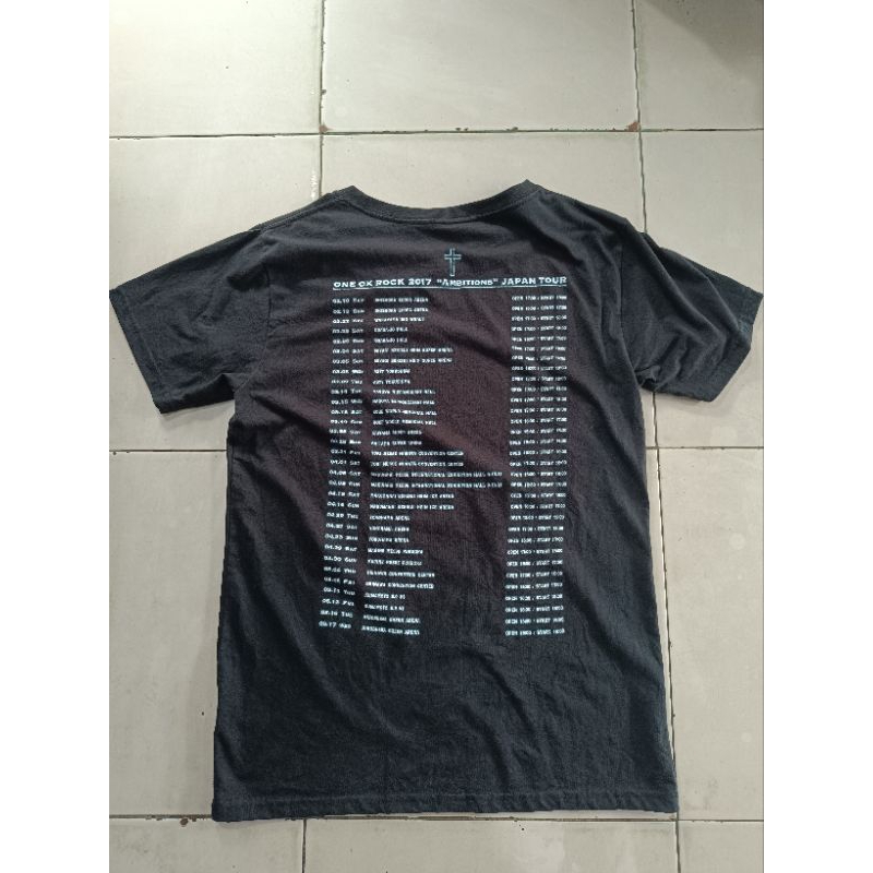 kaos band one ok rock japan tour 2017 second