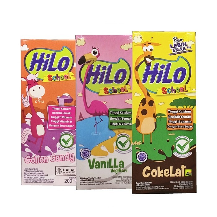 

Hilo School Kemasan UHT 200 ml