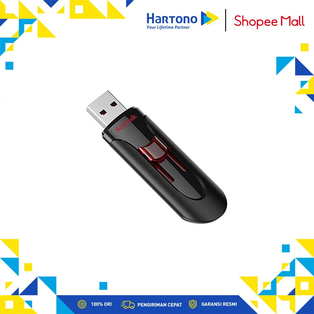 Sandisk Cruzer Glide CZ600 256GB Flashdisk USB 3.0 SDCZ600-256G-G35