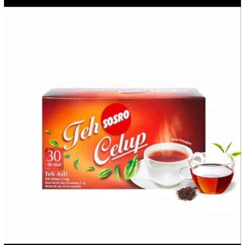 

TEH CELUP SOSRO 30x20g