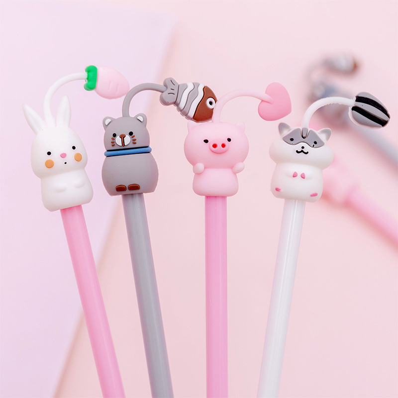 

Pena Gel Motif Animal Cute Pena Karakter Binatang Pen Hewat Lucu Pulpen Gel