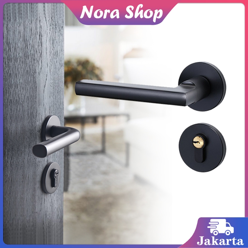 Kunci Pintu Pisah Handle Pintu Minimalis Set Kunci Gagang Pintu Rumah Kunci Pintu Set