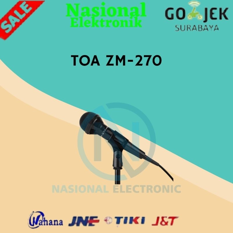 MICROPHONE ZM-270/MIC TOA MASJID/MICROPHONE MASJID/MICROPHONE SERBAGUNA/MICROPHONE TOA ZM270.