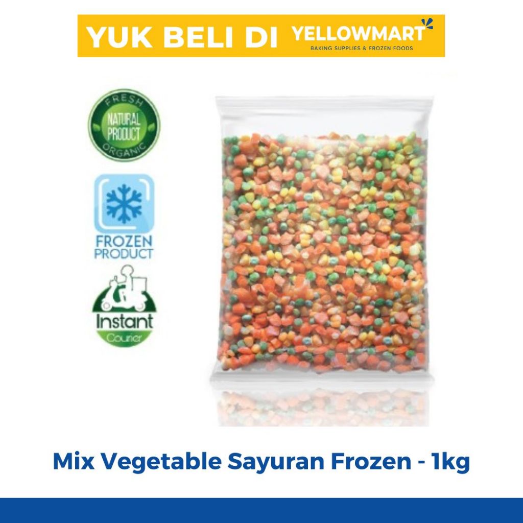 Mix Vegetable Sayuran Frozen - 1kg