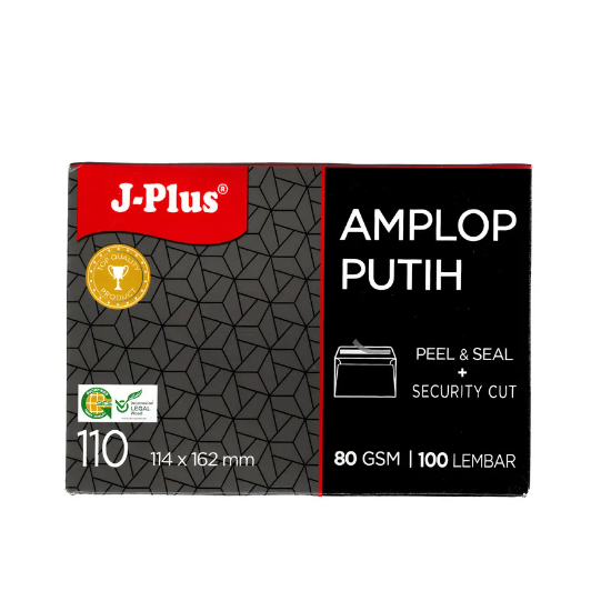 

TBMO AMPLOP 110 POLOS SUPER RED 80 GSM (40) J-PLUS