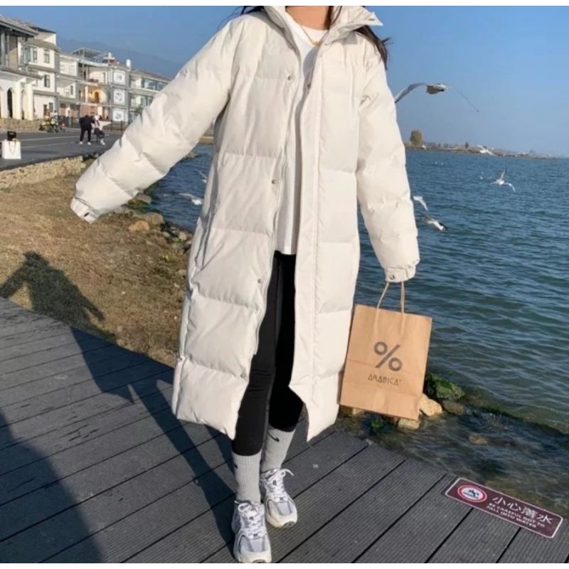 Jaket jubah korea musim dingin wenter