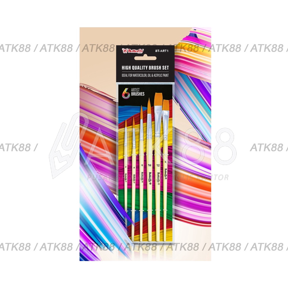 

D1sk0n Pr0m0 Kuas Butterfly BT-ART-1 set Trend roduct