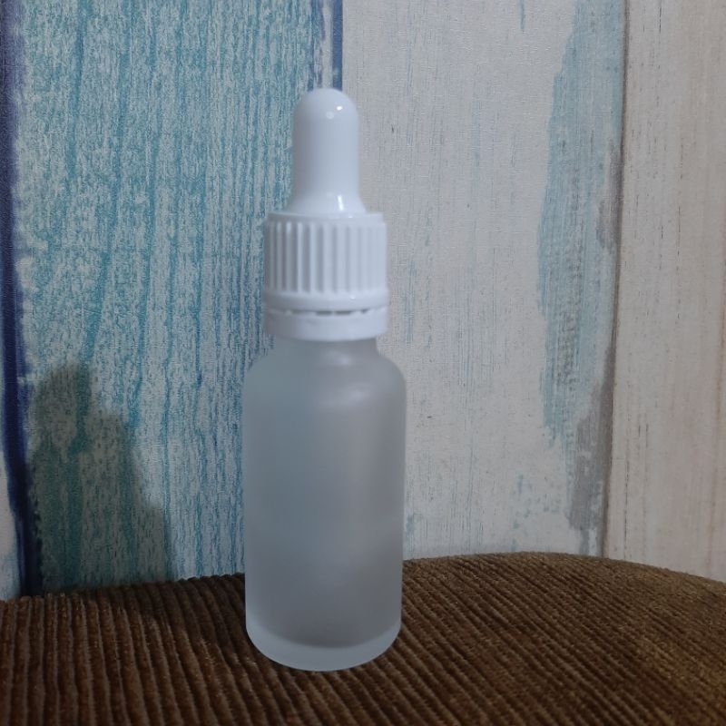 botol serum 20 ml botol pipet serum buram frosted 20ml