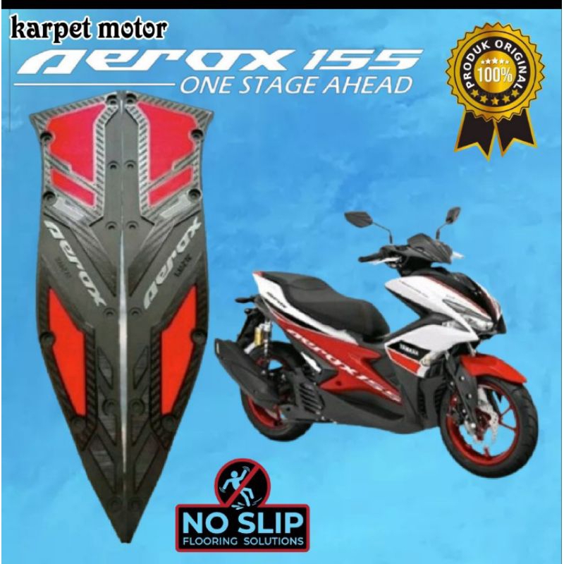 karpet AEROX 155 VVA old karpet pijakan kaki yamaha AEROX 155 VVA OLD