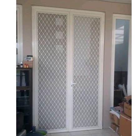 pintu kasa aluminium kuputarung/dobel
