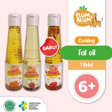 

[✿J41\] Plum & Blum Chicken Fat Oil Beef Fat Oil Minyak Mpasi BB Booster - 140 ml Ayo Beli