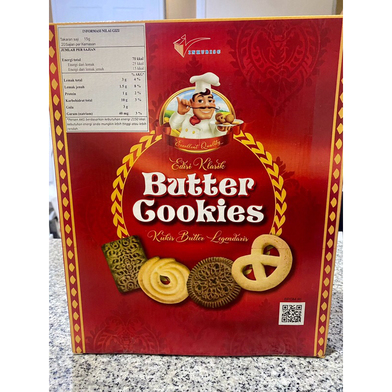 

Butter Cookies Kukis Butter Legendaris Inkubisc 8 kotak 2400gram