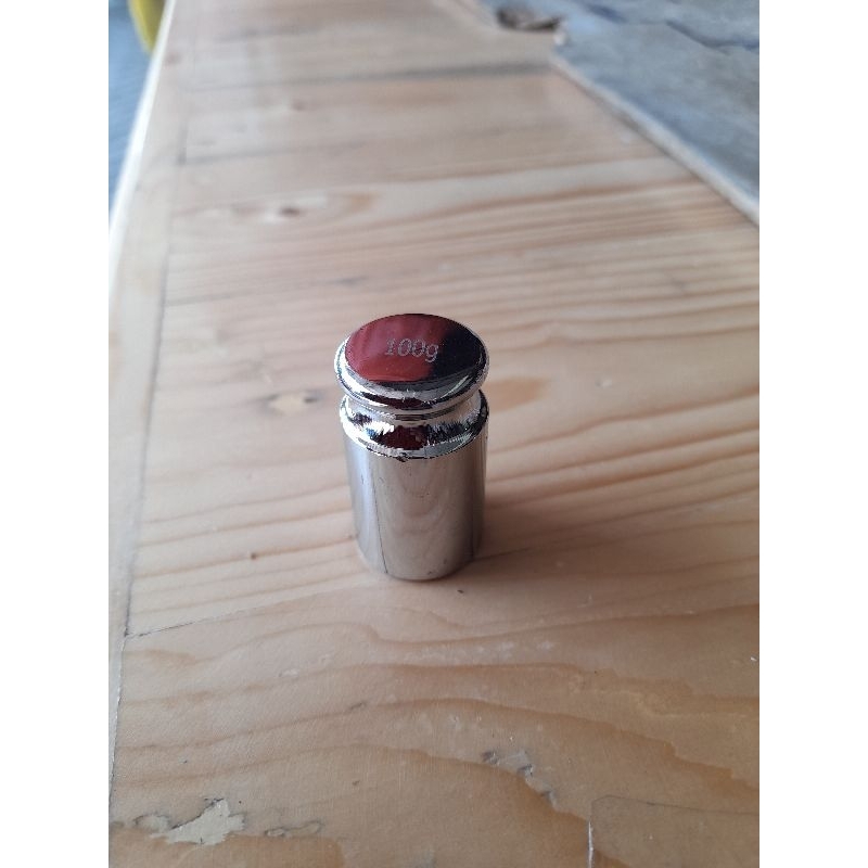 Batu Timbangan,Bandul Timbangan Anak Timbangan 100 gram besi Crome