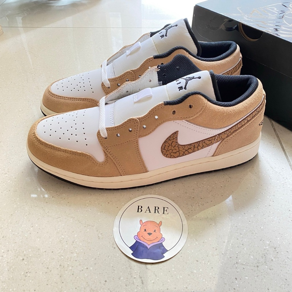 Air Jordan 1 Low SE Brown Elephant [DZ4130-201]