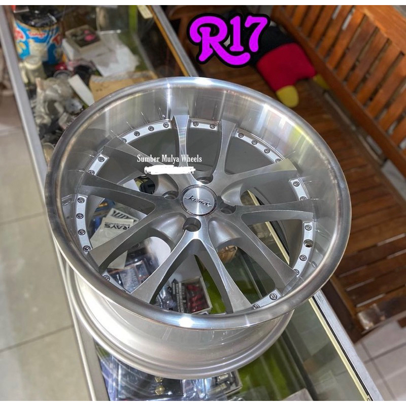 (4pc) Velg R17 KRANZE LXZ . Sumber Mulya Wheels. Velg mobil. toko velg Semarang. Velg ban Semarang