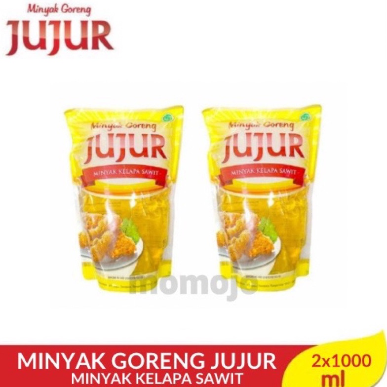 

[❇S34(] Minyak Goreng Jujur Kemasan Pouch Refill 2 x 1 Liter Special