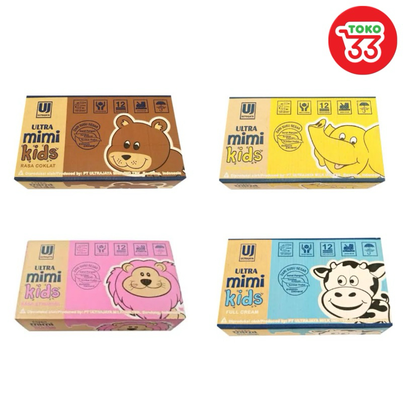 

Ultra mimi kids 125ml isi 40pcs