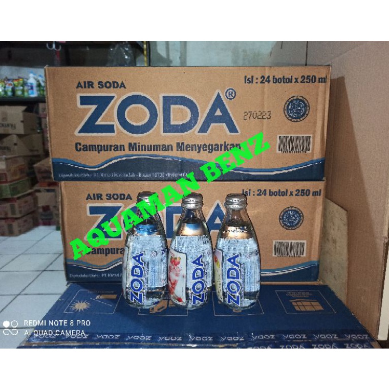 

R33ady St0ck ZODA 24 x 250ml MurMer