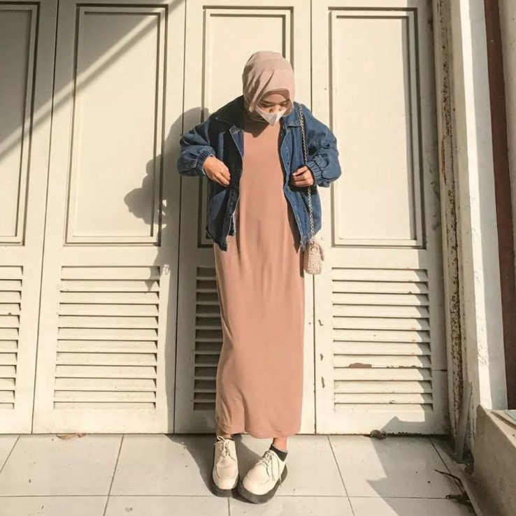 [♠C10➤] INNER DRESS LENGAN PENDEK / INNER DRESS KNIT LENGAN PENDEK Trend roduct