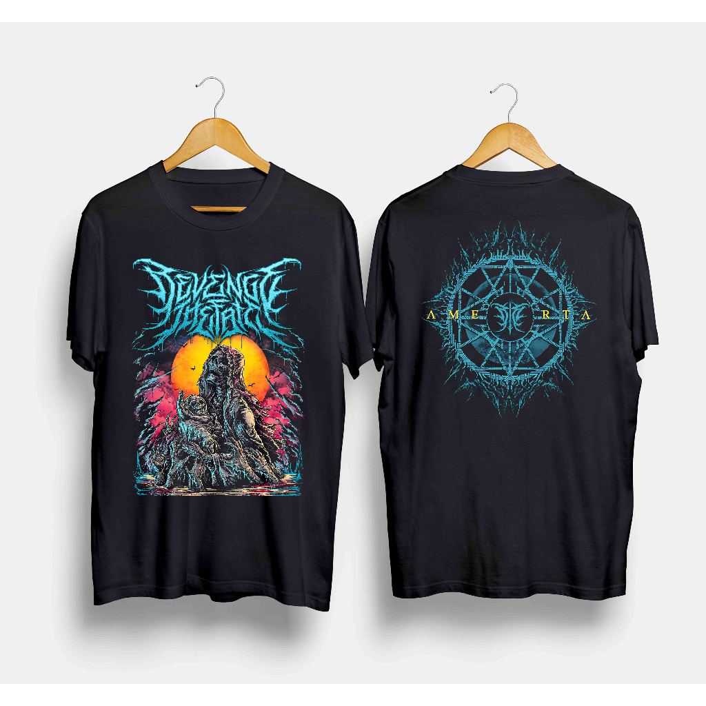 Kaos Band Revenge The Fate - Amerta / Tshirt Musik Rock Metal