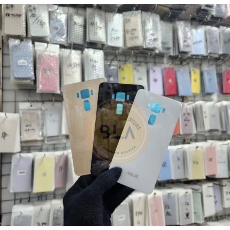 BACKDOOR TUTUP BELAKANG COVER BATERAI BACK CASING ASUS ZENFONE 3 5.5" ZE552KL Z012DB
