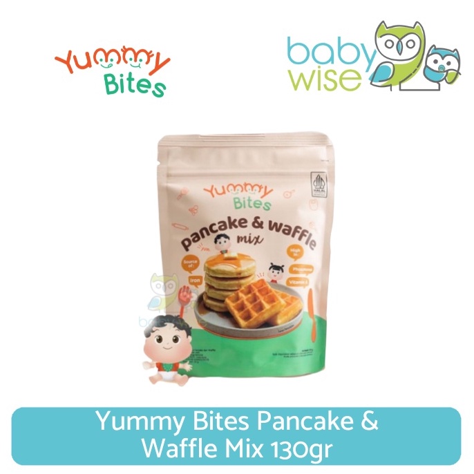 

H4rga Murah Yummy Bites Pancake & Waffle Mix 130gr Original