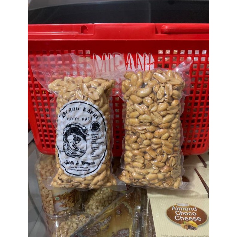 

[♤O61➤] Kacang Kapri Putto Bali Original Pedas Manis Daun Jeruk 300Gr 250Gr Asin New_Product