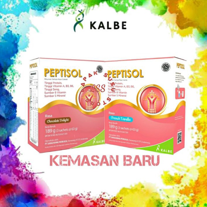 

DKVC6769 Jangan Sampai Kehabisan!!! Peptisol 190/189 gram - Nutrisi Tinggi Protein