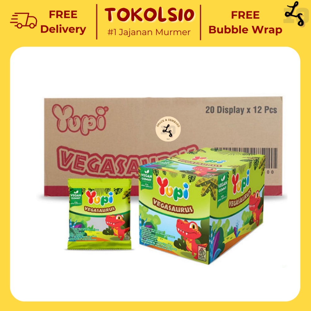 

[✐M56<] Permen Yupi 1000 1 Box Isi 12 pcs Lengkap Potongan