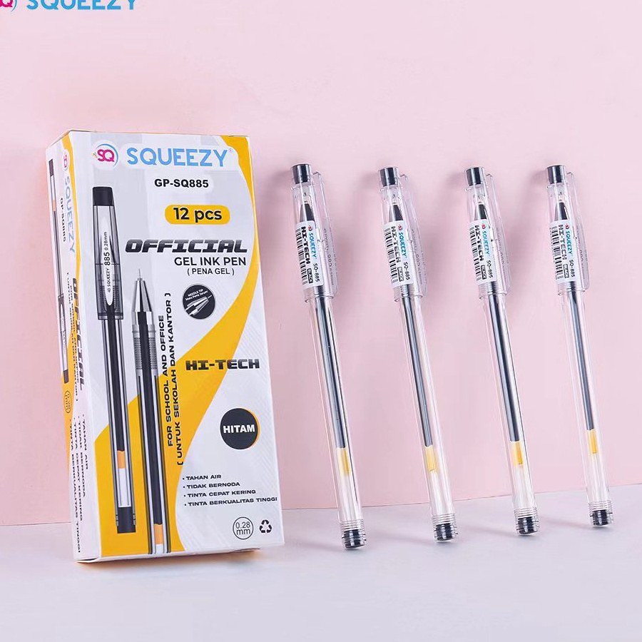 

Kode HXE476 (12pc) pen HI TECH 0.28MM/PEN GEL HITECH HI-TECH