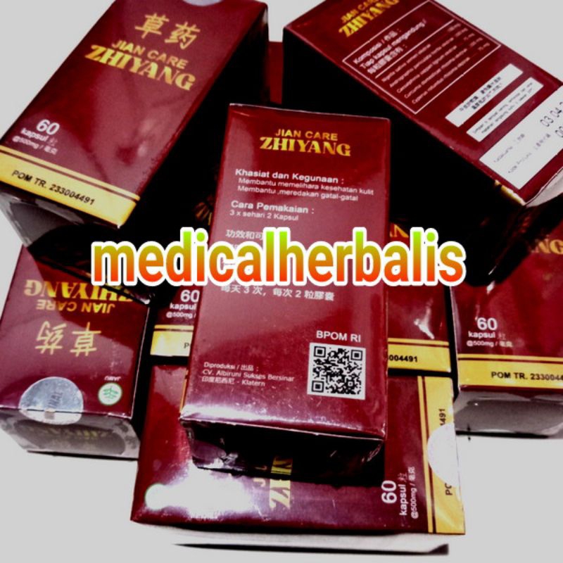 JIANCARE ZHIYANG Original Obat Herbal Alami Ampuh Atasi Kesehatan Kulit