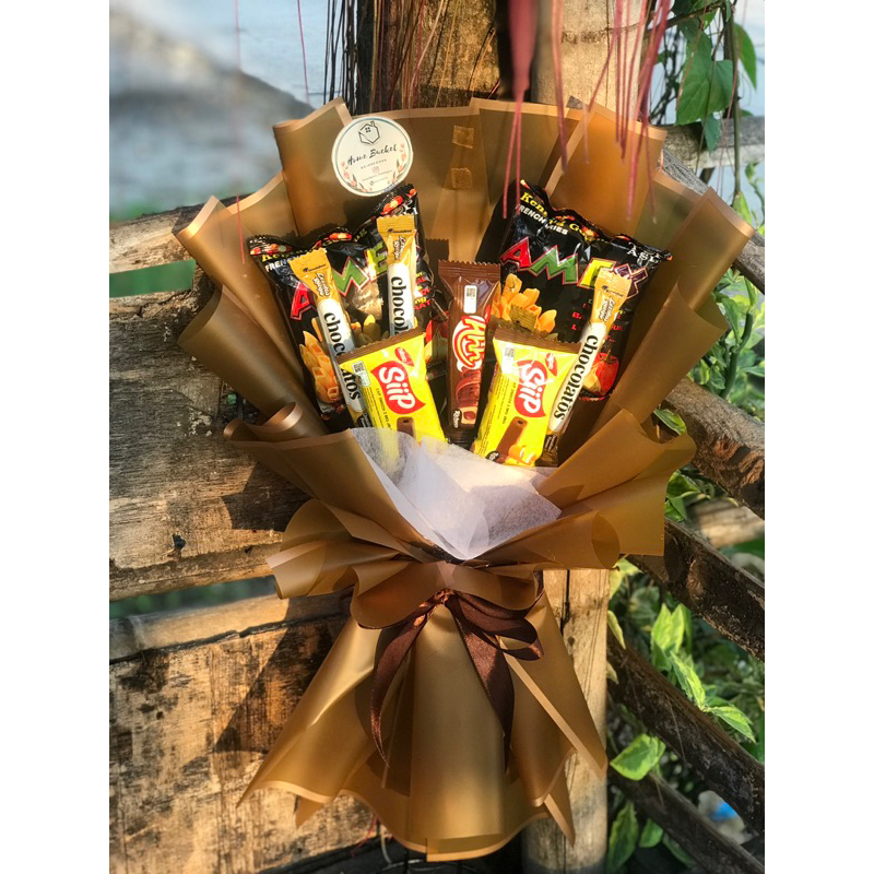 

Buket snack, buket ulang tahun homebucket