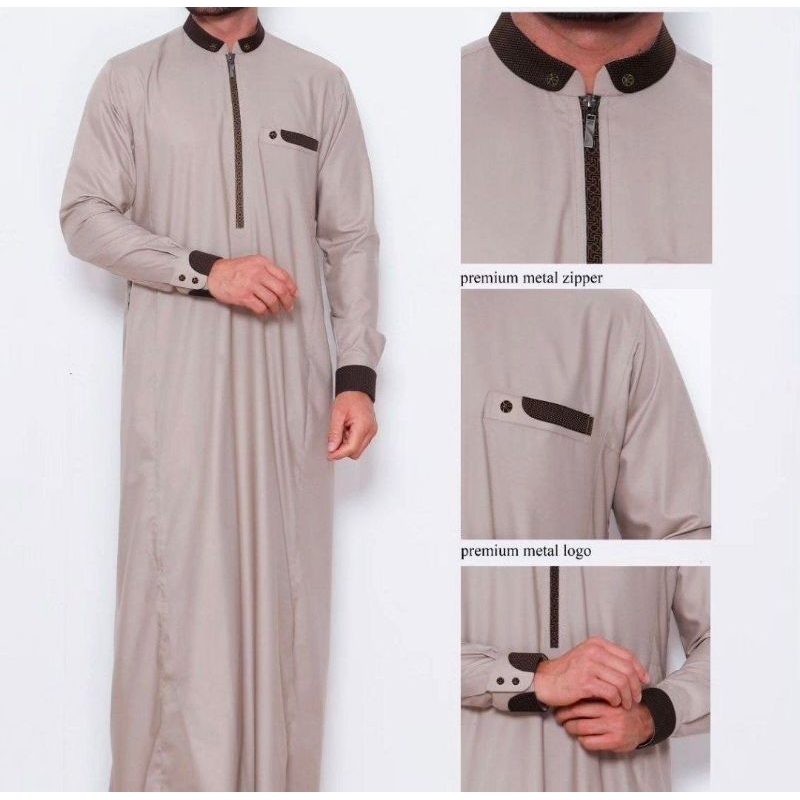 Jubah Al raz / alraz Manset /Jubah arab