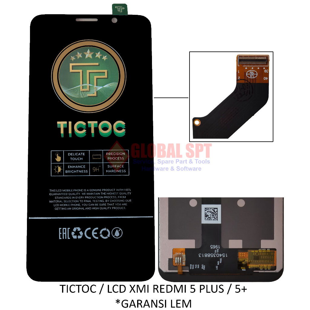 TICTOC / LCD TOUCSCREEN XIAOMI REDMI 5 PLUS / REDMI 5PLUS / REDMI 5+