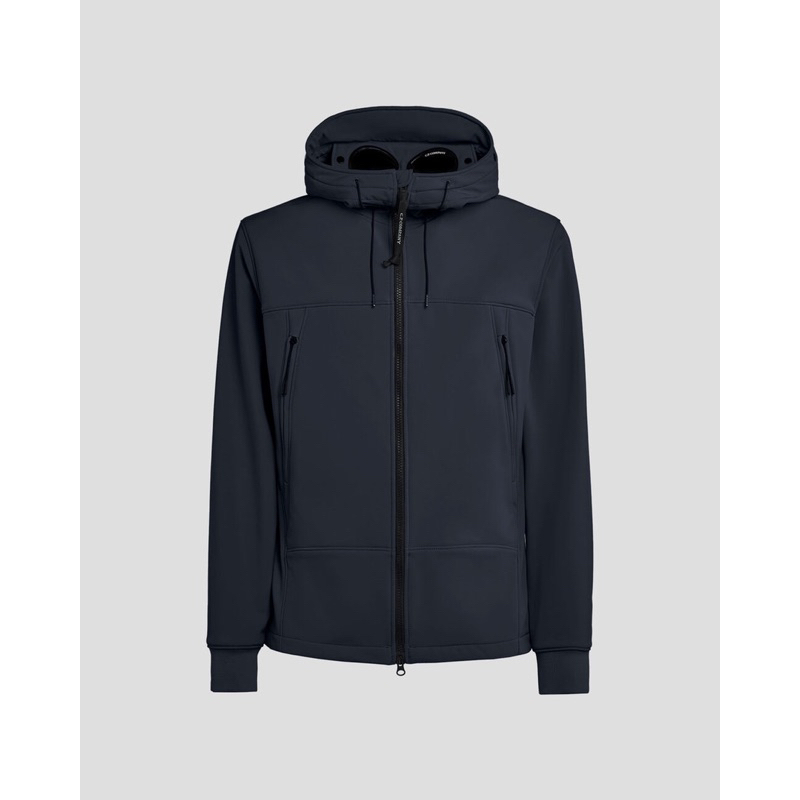 CP. Company Softshell Goggle jacket In Navy
