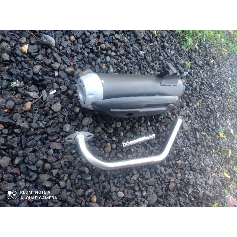 knalpot standar racing  TZM vario 160