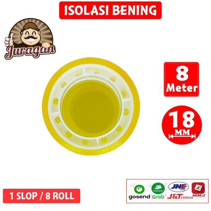 

Lakban Kecil / Isolasi Bening Kecil