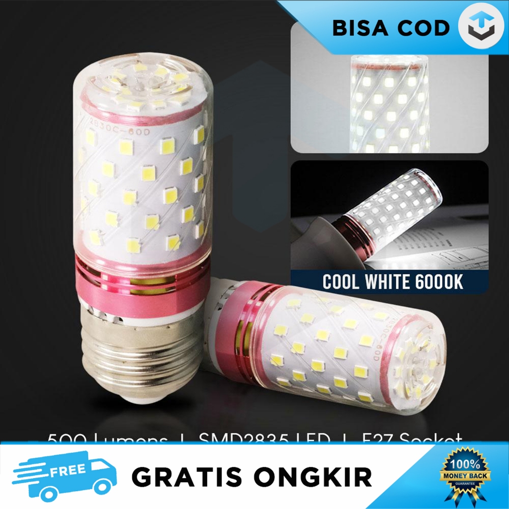 LAMPU BOHLAM RUANG TAMU LED PUTIH MURAH MINIMALIS LAMPU SUPER TERANG