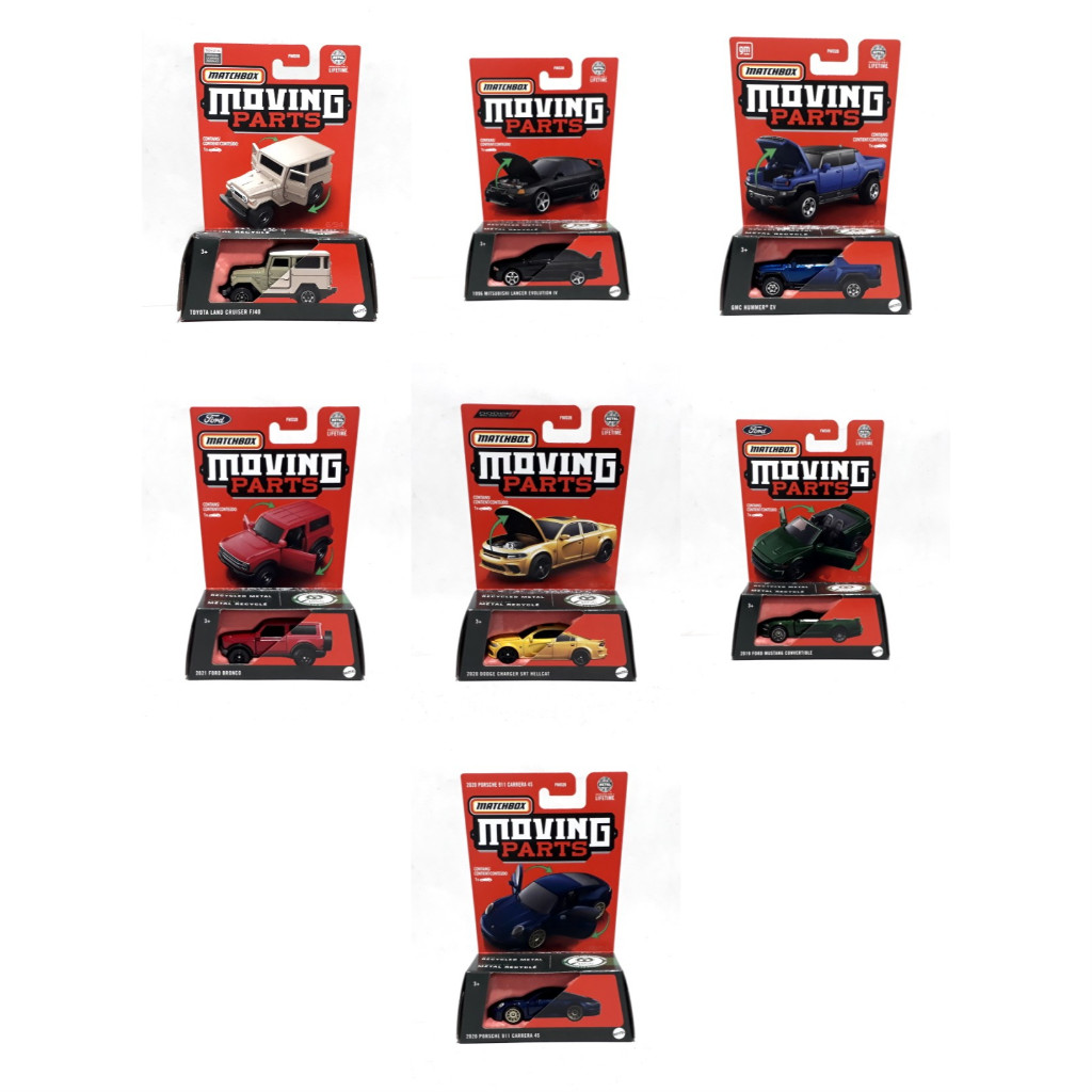 Matchbox Moving Parts