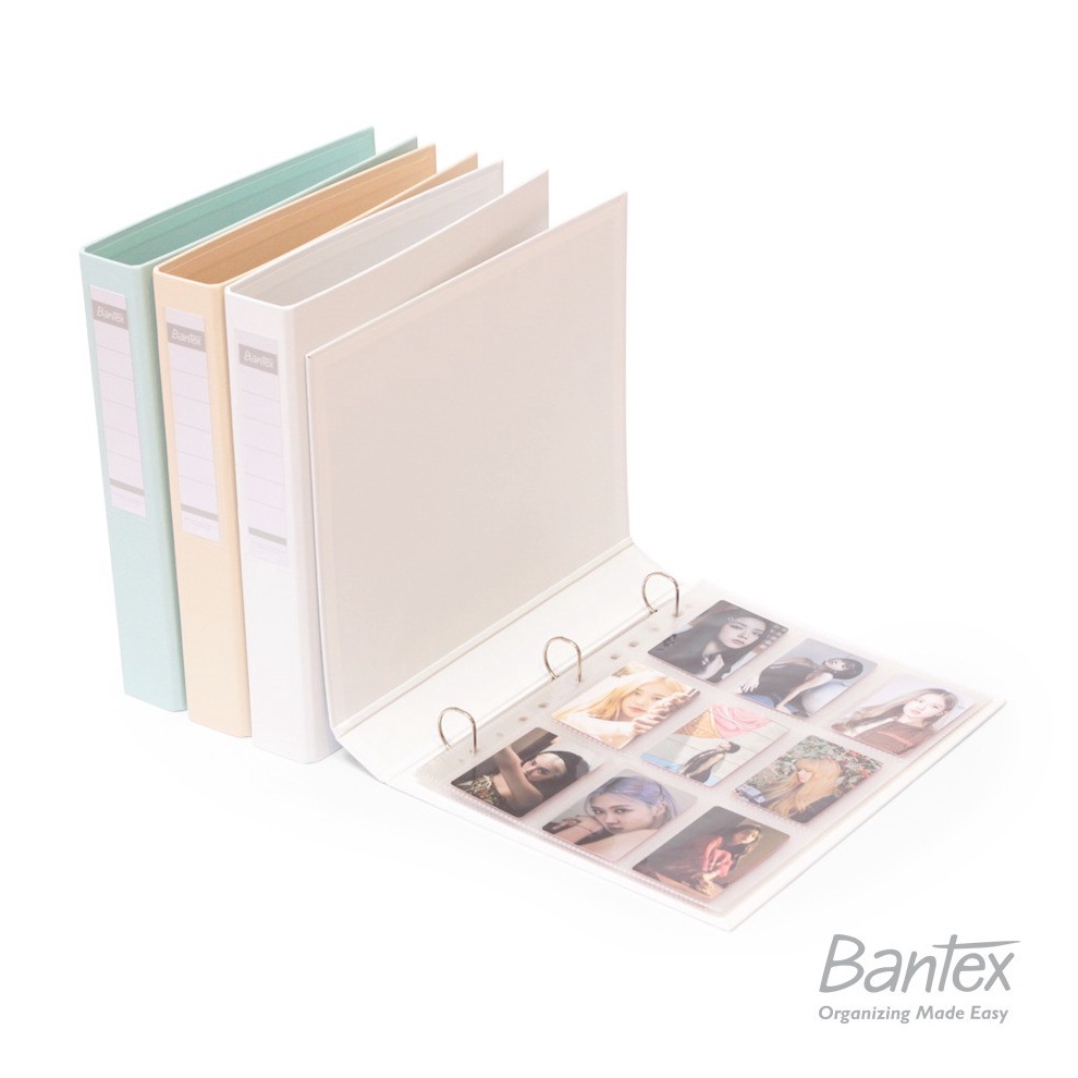 

12.12 STOK READY Bantex Photocard Album A4 3 Ring Binder A4 Tropica Color – 8322P murah