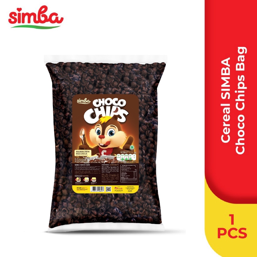 

12.12 SALE Cereal SIMBA Choco Chips Bag 950 gr grosir