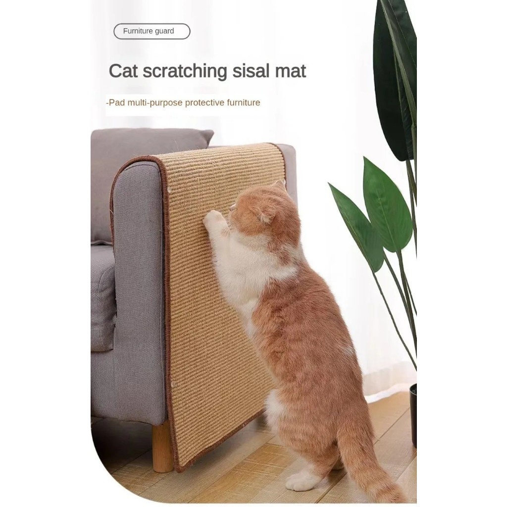Garukan Mainan Kucing Karpet Sisal Garukan kucing Papan Garuk XL