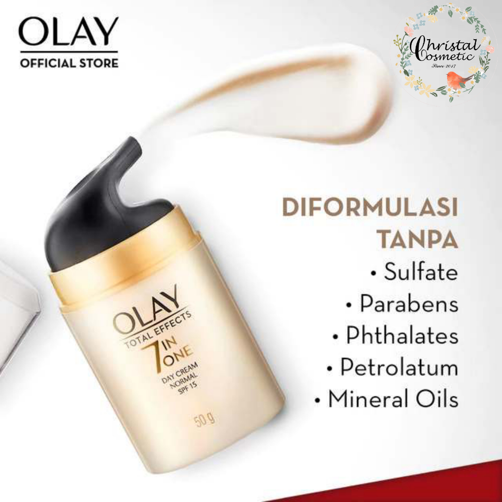 OLAY TOTAL EFFECT DAY CREAM NORMAL 50ML