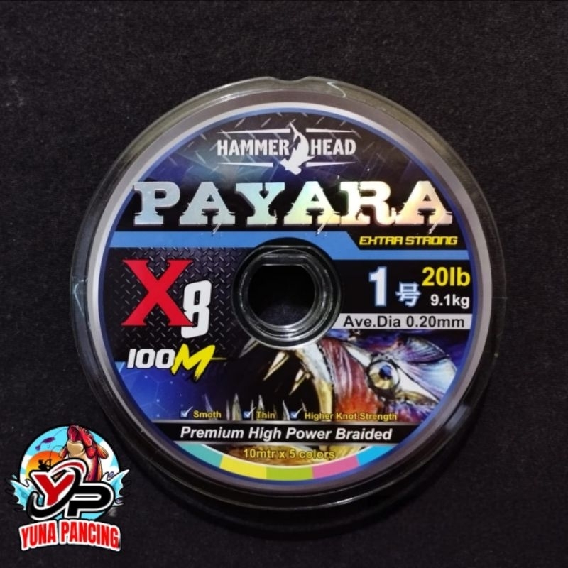 PE HAMMERHEAD PAYARA 100M MULTICOLOUR