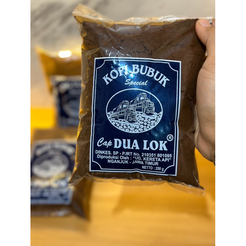 

Kopi Bubuk DUA LOK Special Biru 250gr