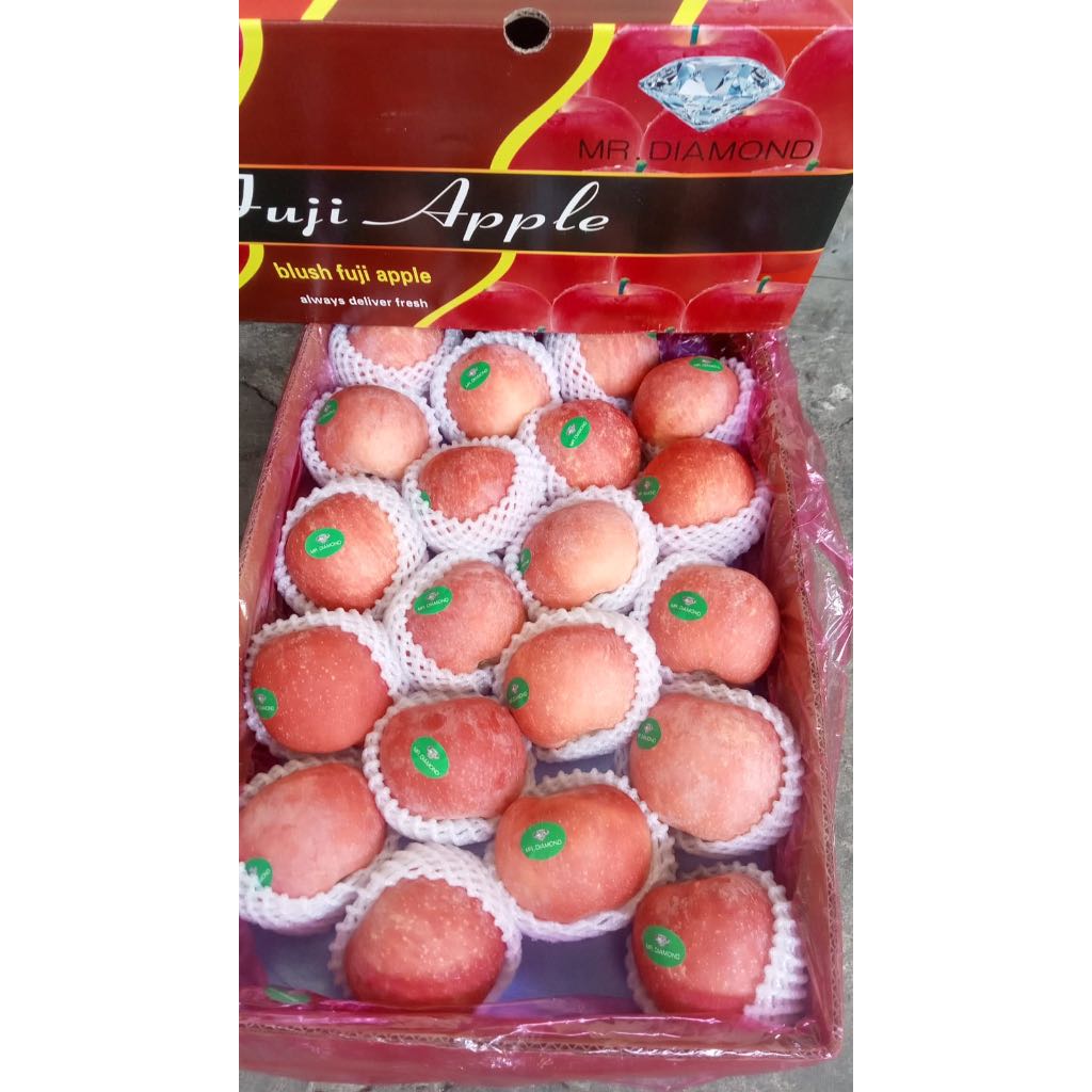 

BUAH APEL FUJI MR DIAMOND 13 KG FRESH IMPORT PER DUS