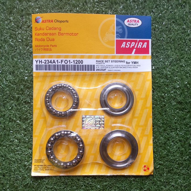 Race set steering/komstir mio,mio soul,mio j,xeon,xeon gt,vega,jupiter merk aspira