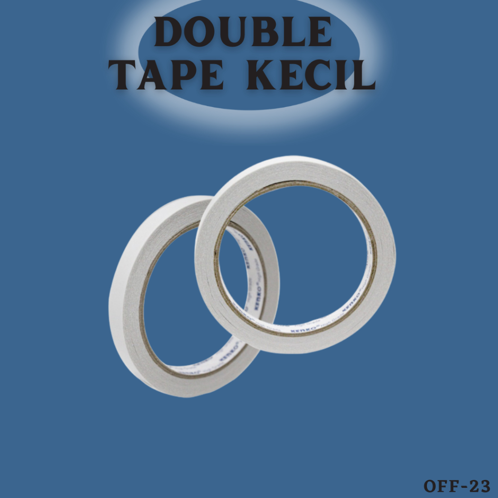 

Double Tape Kecil Selotip Double Tape Kenko 1/2 Inch